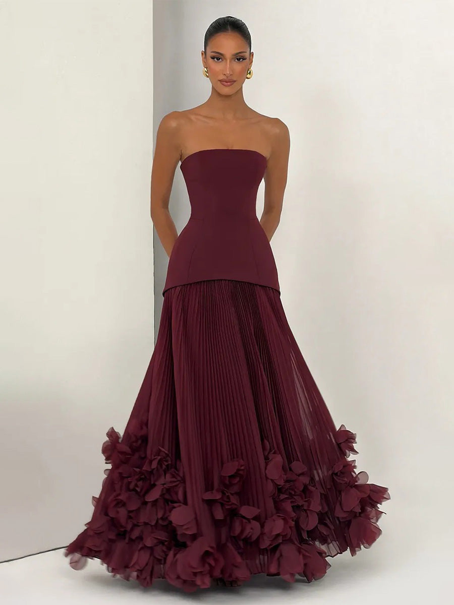 Anais Strapless Maxi Dress