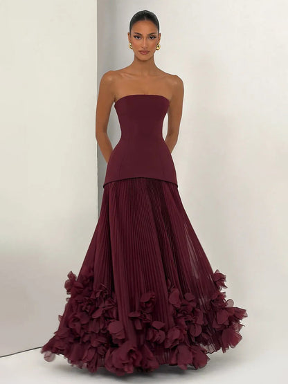 Anais Strapless Maxi Dress
