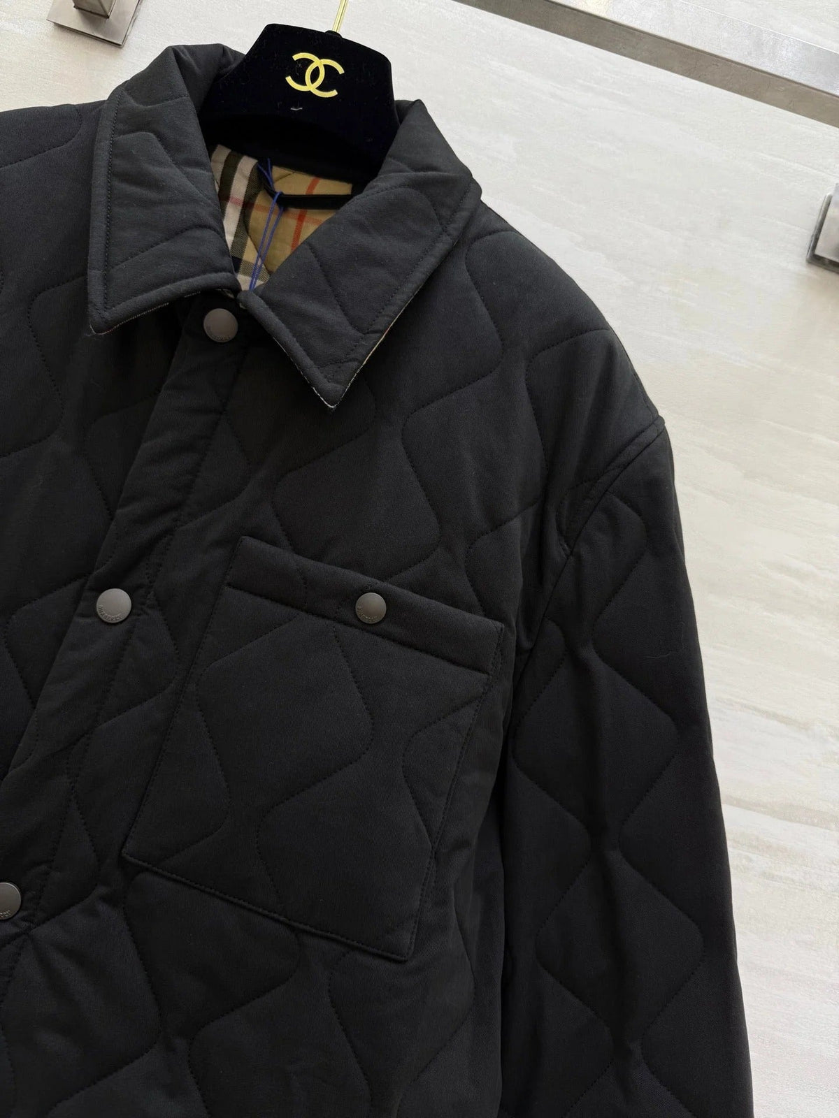 BURBERRY 25S NOTCHED-COLLAR JACKET 249