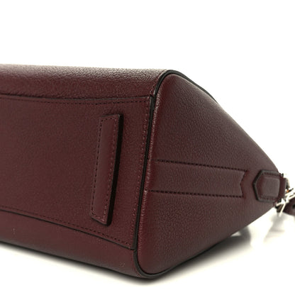 Sugar Goatskin Mini Antigona Oxblood