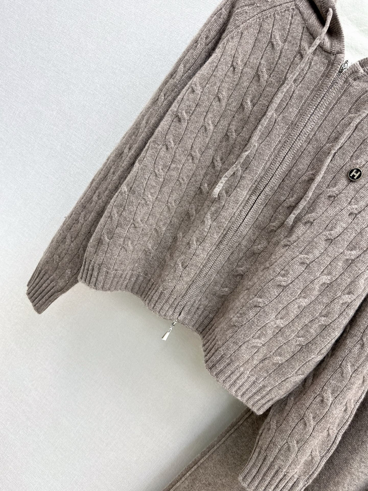 HERMES 25S OVERSIZED WOOL SUIT 026