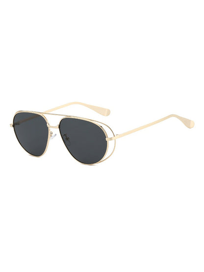 Ada Metal Aviator Sunglasses