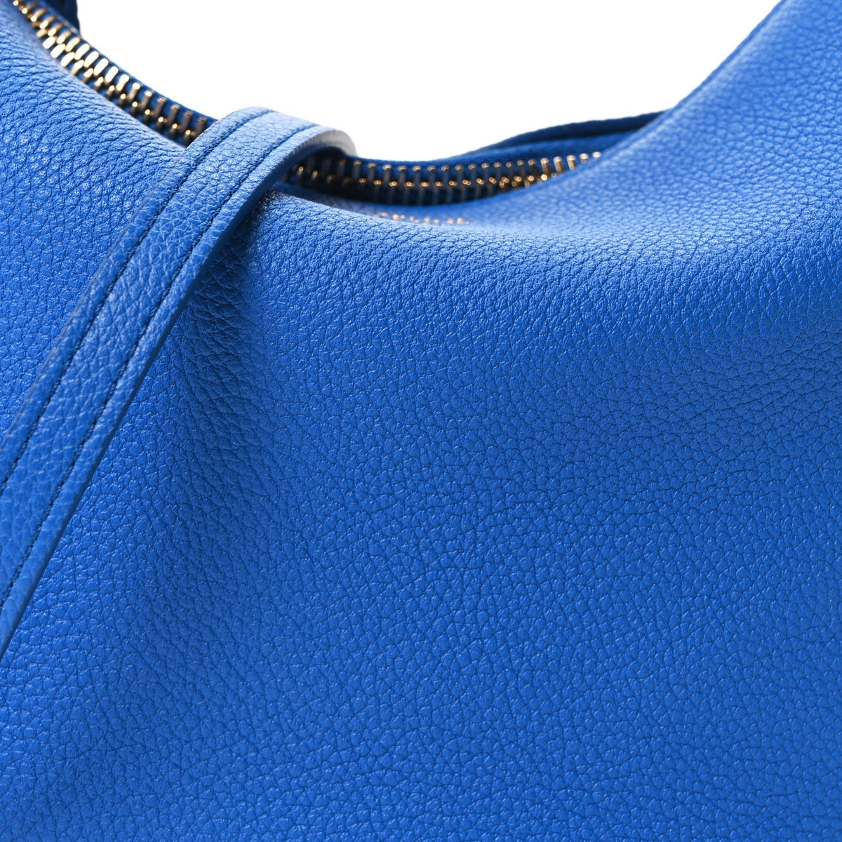Grained Calfskin Teen Lulu Shoulder Bag Ultra Blue