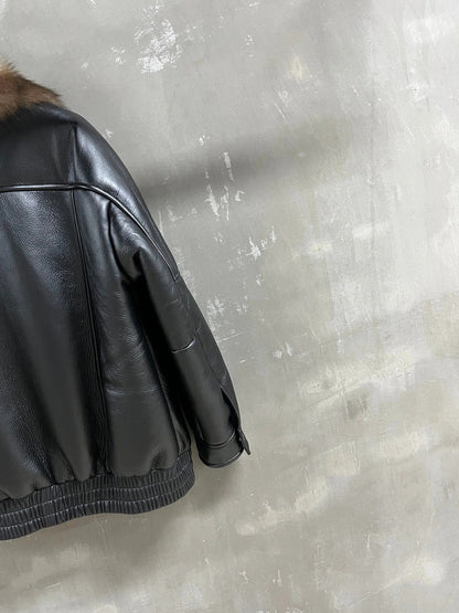 YSL 25S LEATHER JACKET STYLE 143