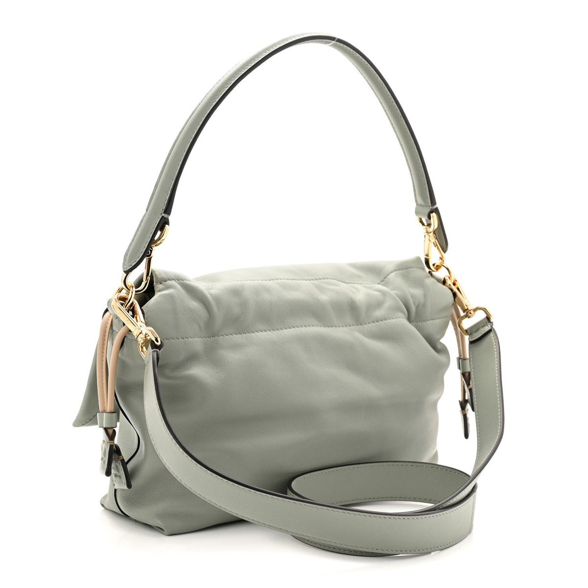 Nappa Medium Mamma Baguette Matcha Green