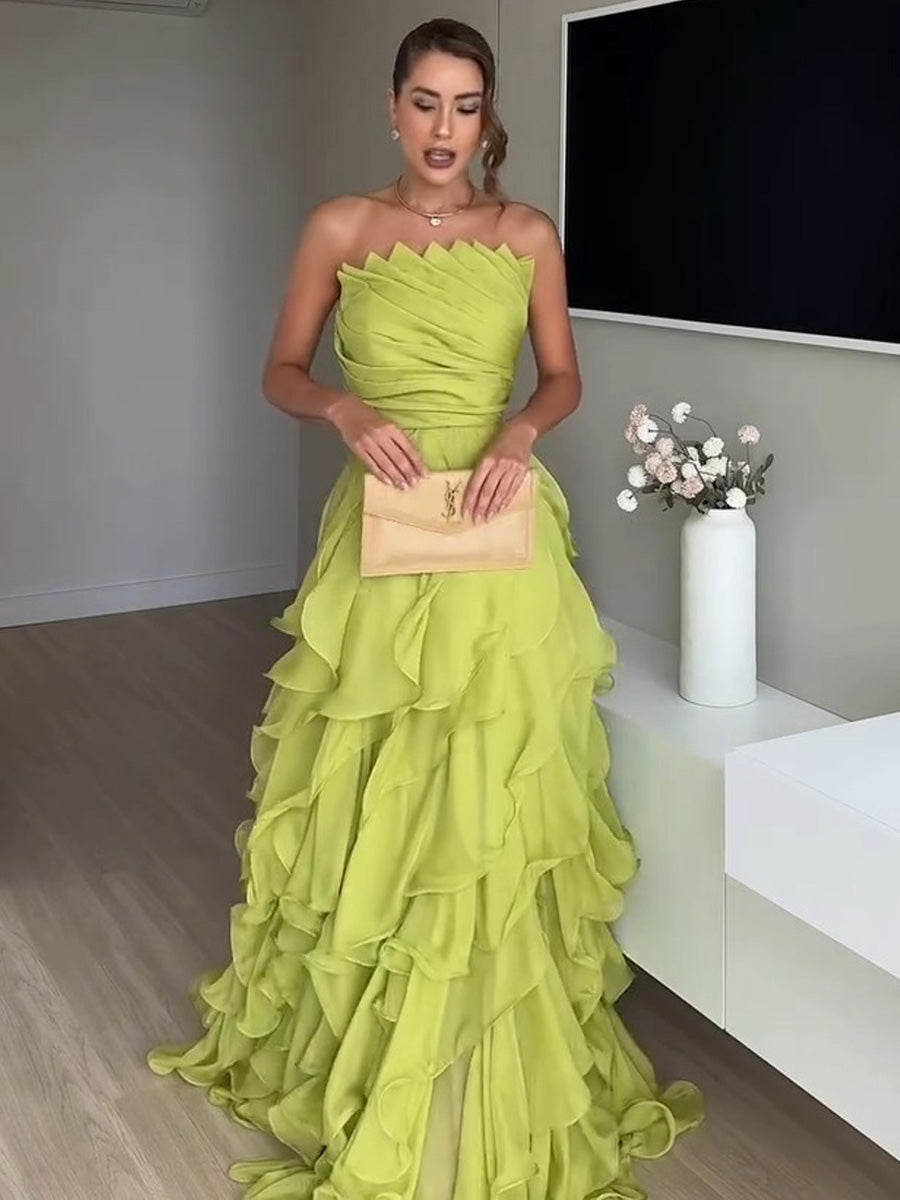 Zoey Strapless Maxi Dress