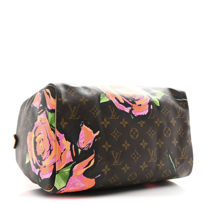 Monogram Roses Speedy 30