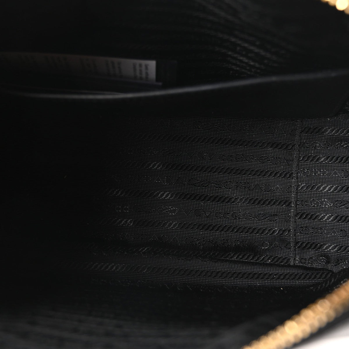 Soft Calfskin Darling Shoulder Bag Black