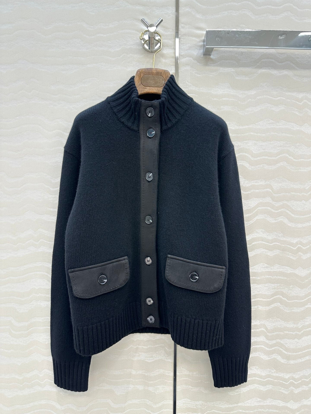 LP 25 Stand-collar Cardigan Cashmere 282272