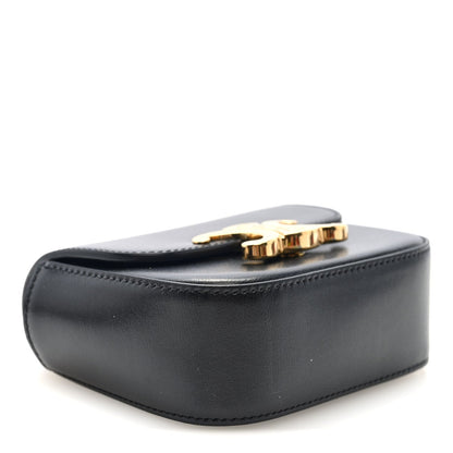 Shiny Calfskin Mini Triomphe Black