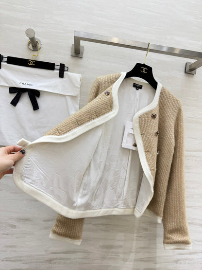 CC Long-Sleeved Knit Cardigan 344717