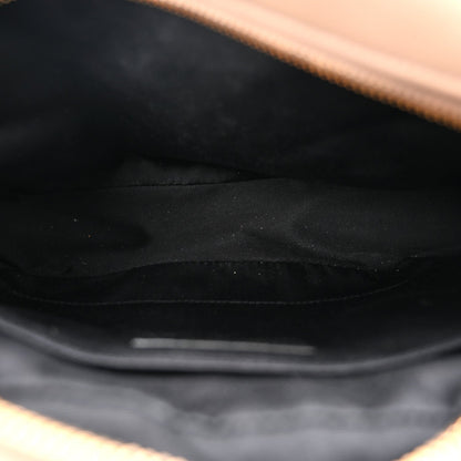 Calfskin Matelasse Monogram Lou Camera Bag Dark Beige