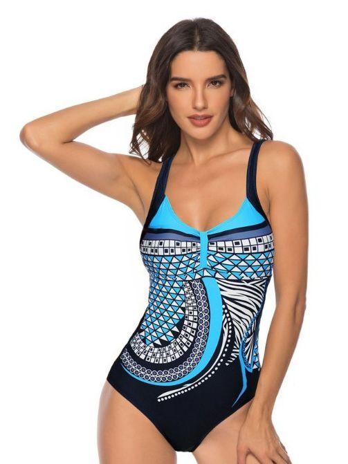 Printed Sexy One-Piece Swimsuit