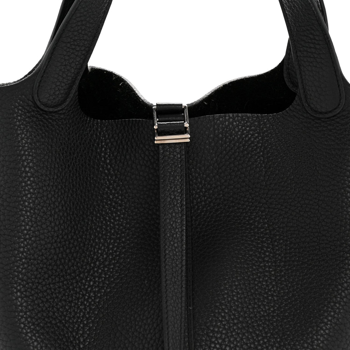 Taurillon Clemence Picotin Lock 22 MM Black