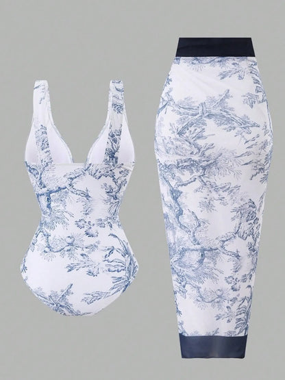 Layla Printed Swimsuit Set