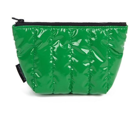 Simple Puffer Solid Color Cosmetic Bag