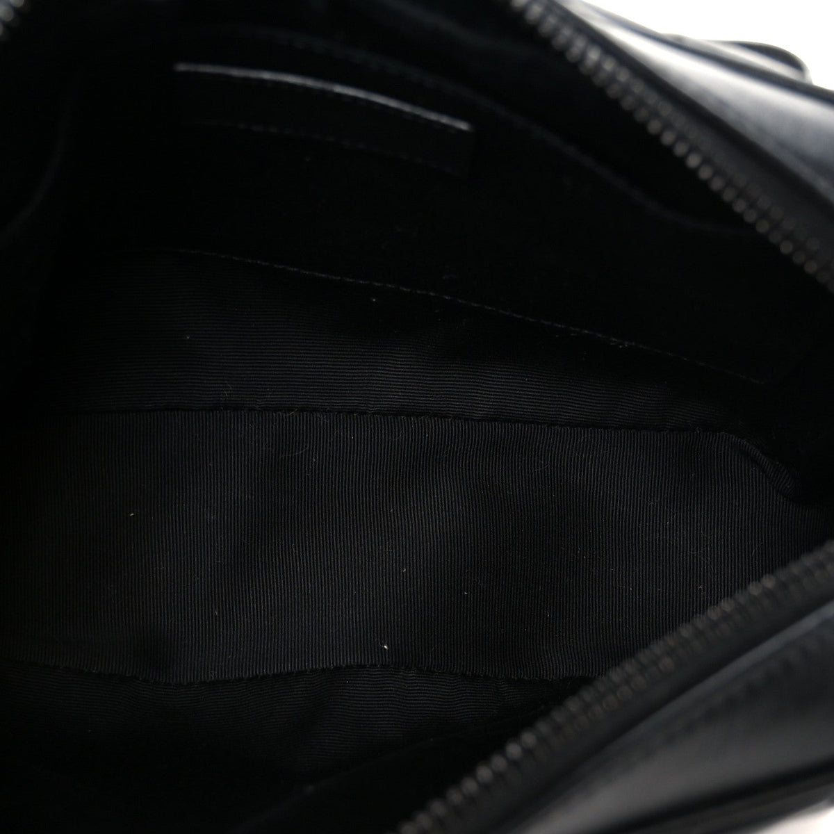 Calfskin Matelasse Monogram Monochrome Lou Camera Bag Black