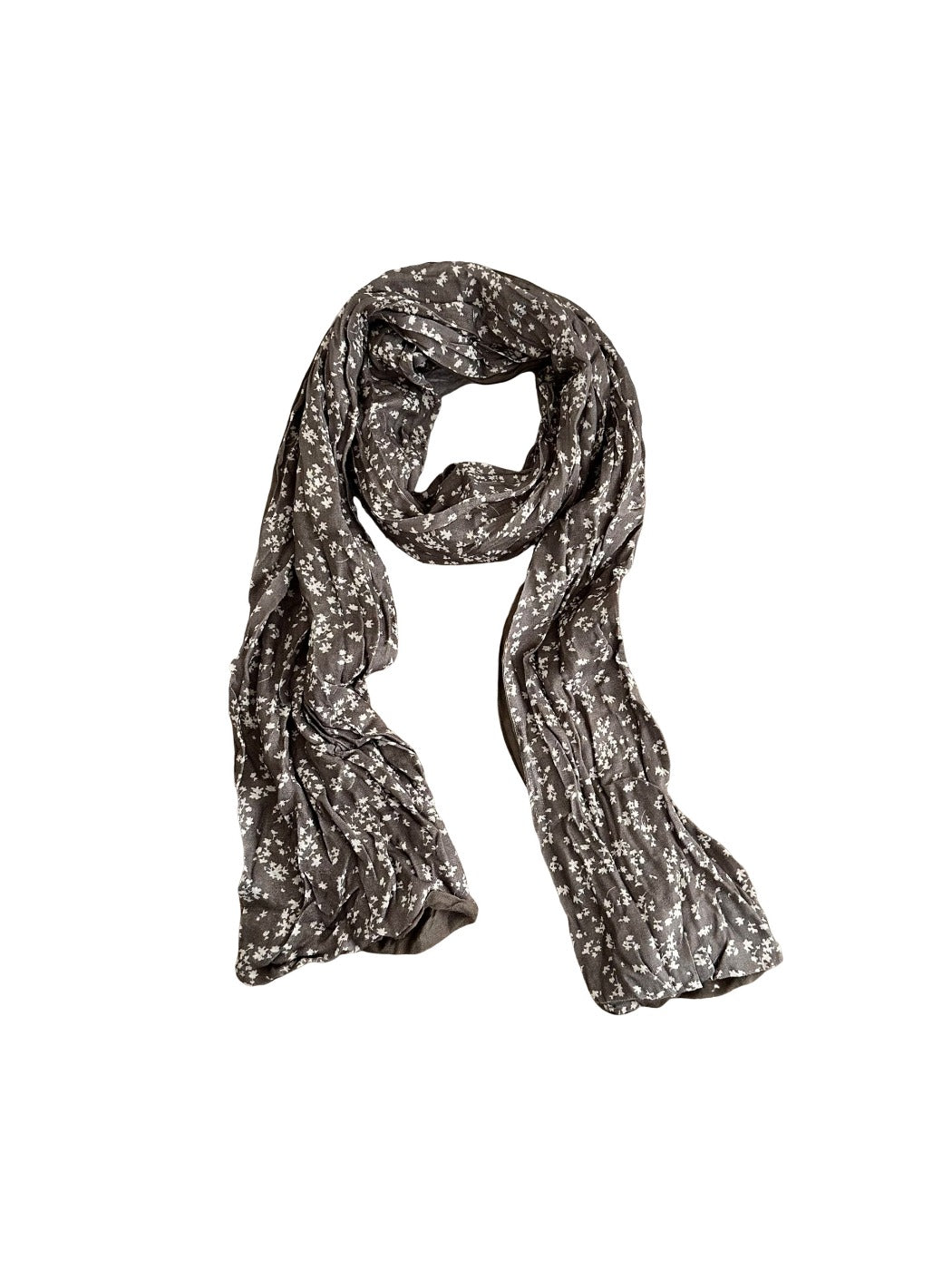 Scarvii - Korean Style Floral Print Scarf Shawl Wrap