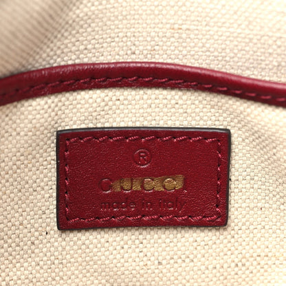 Soft Calfskin Horsebit 1955 Small Shoulder Bag Rosso Ancora