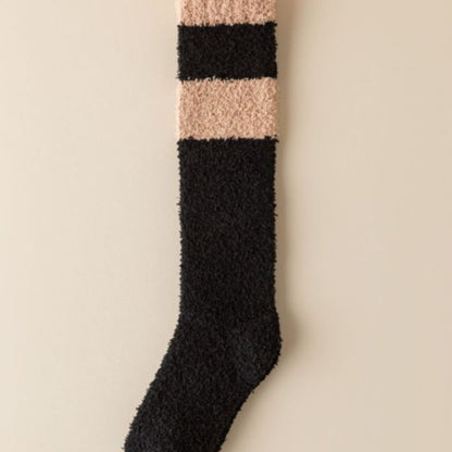 Rufia - Colorful Coral Fleece Calf Socks