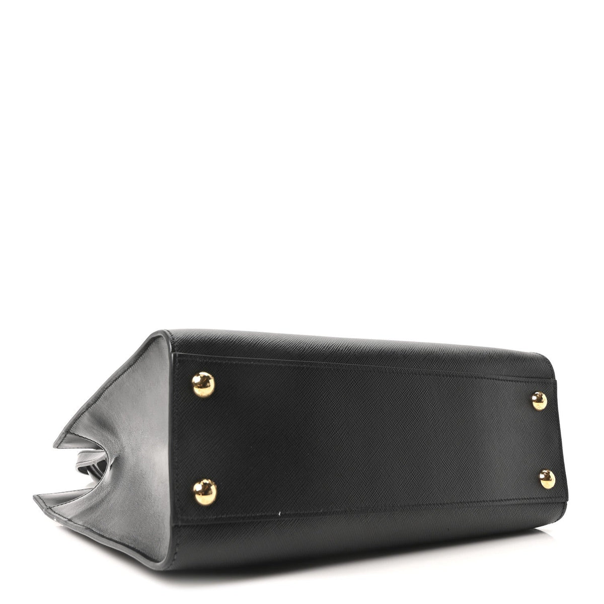 Saffiano Soft Calfskin Tote Black