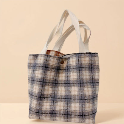 Small Classic Checkered Handbag