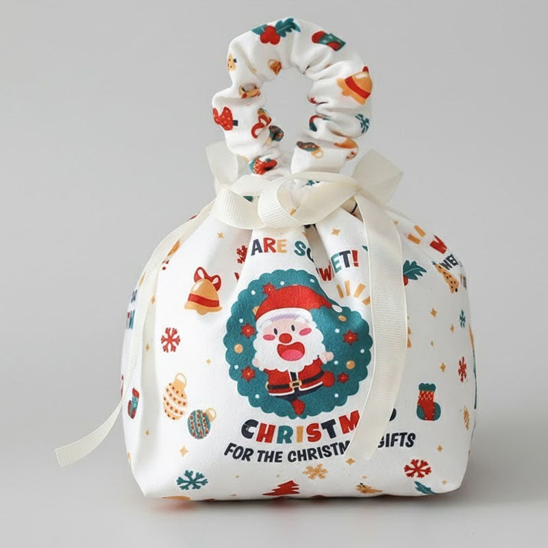 Christmas Santa Claus Cute Doll Gift Bag