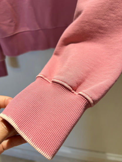 Gucci 2025 Patch Sweatshirt Pink Cotton