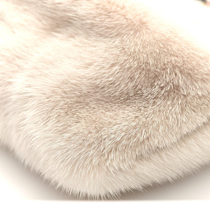 Mink Fur Clutch Pink
