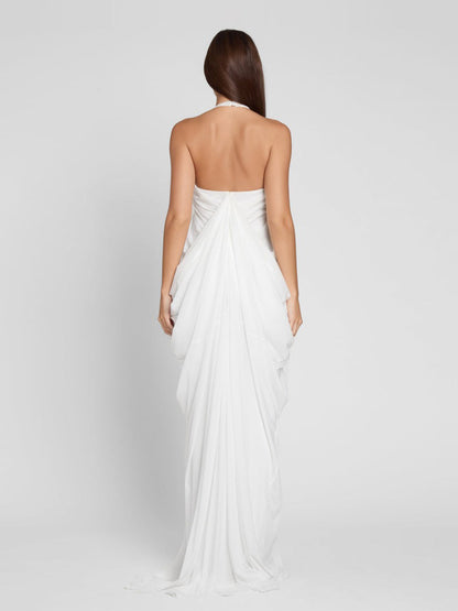 Brynlee Crep Maxi Dress
