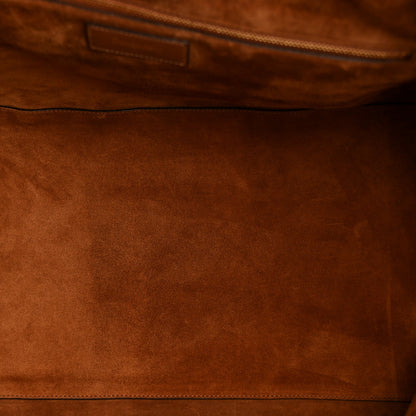 Calfskin Y Tote Brick