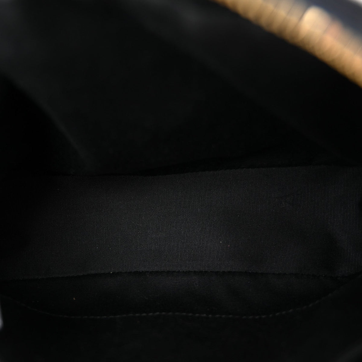 Calfskin Matelasse Monogram Lou Camera Bag Navy