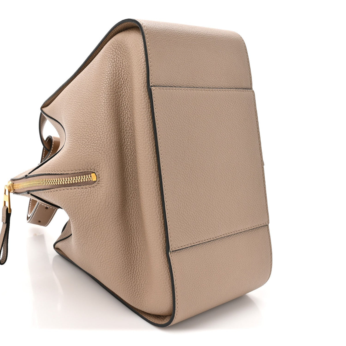 Calfskin Small Hammock Shoulder Bag Sand Mink