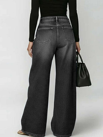 Lana Metal-Eyelet Jeans