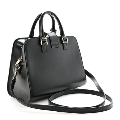 Calfskin Monogram Baby Cabas Black