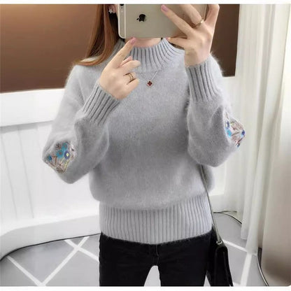 Women's Loose Batwing Sleeve Knit Sweater