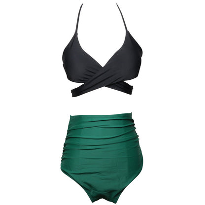 High-Waisted Swimwear Bikini Set For Women