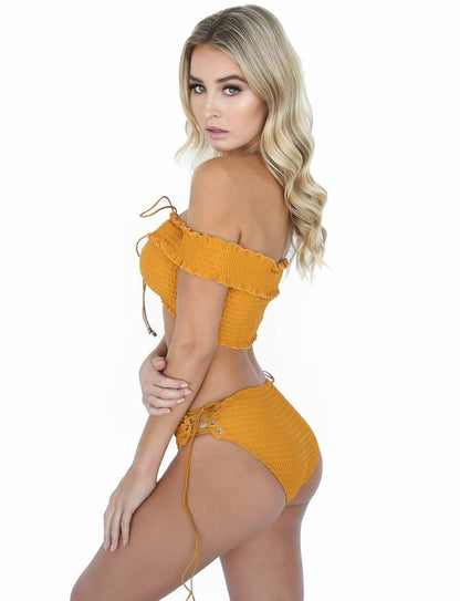 Summer New Sexy Cross Strap Two-Piece Bikini