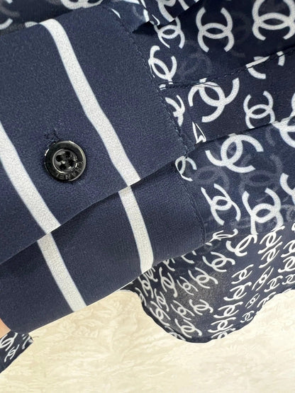 CHANEL LOGO PRINTED SHIRT 275191