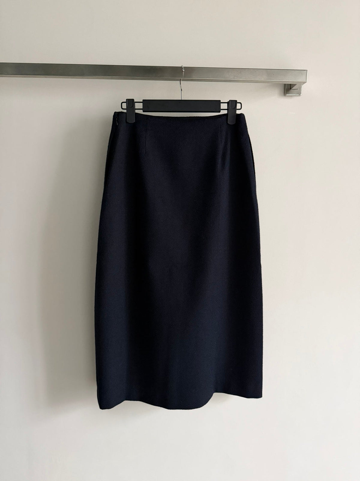 CD 26s Midi Skirt Navy Blue Cotton 352887