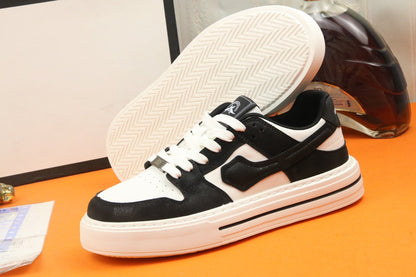 GG LIGHT FOAM BLACK LEATHER WHITE