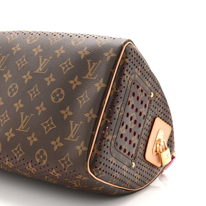 Monogram Perforated Speedy 30 Fuchsia