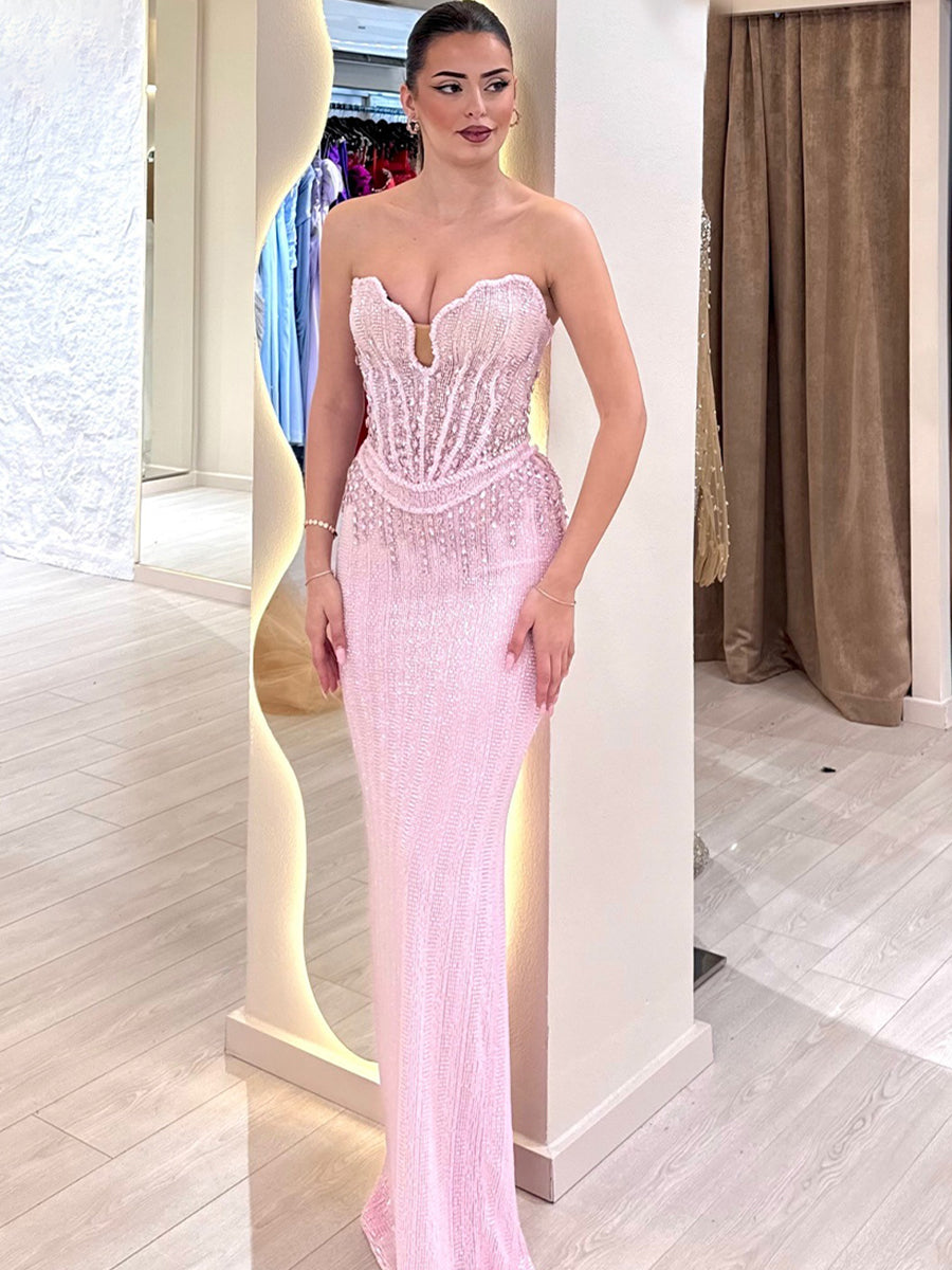Ruby Maxi Dress In Pink