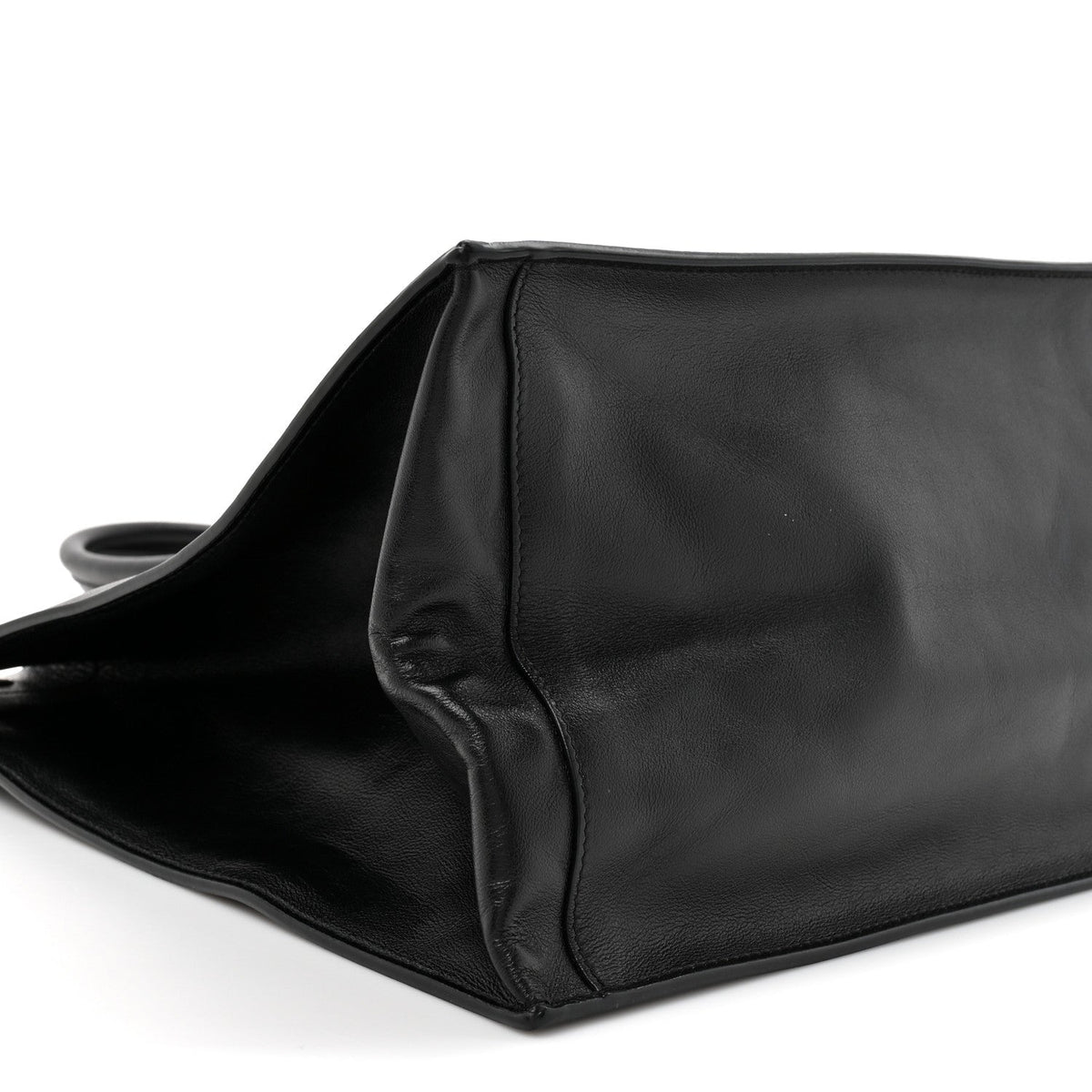 Vitello Rive Gauche Large Tote Black