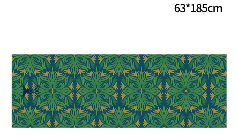 Portable Printed Yoga Towel Non-Slip Design Supports Custom Pattern Design Digital Printed Yoga Towel Yoga Mat 34
