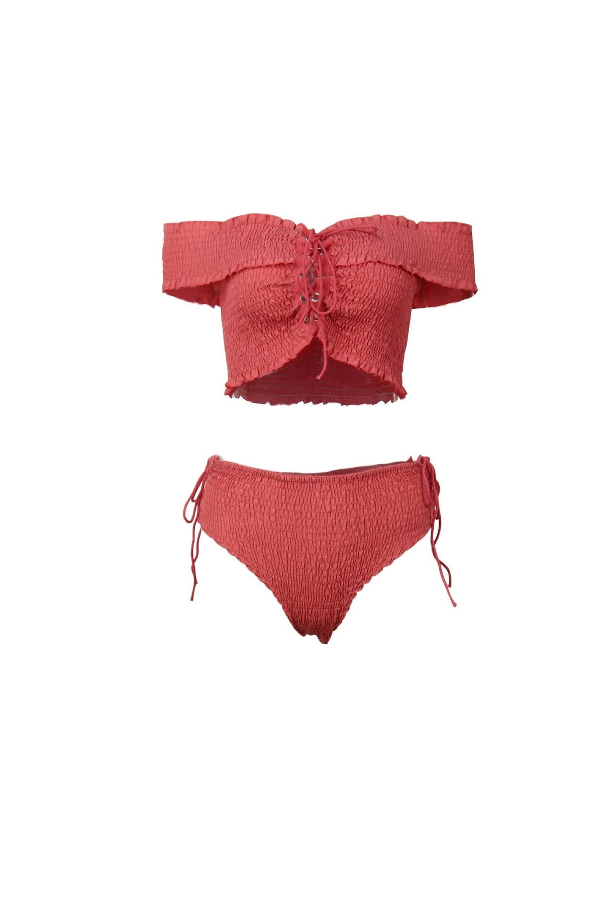 Summer New Sexy Cross Strap Two-Piece Bikini