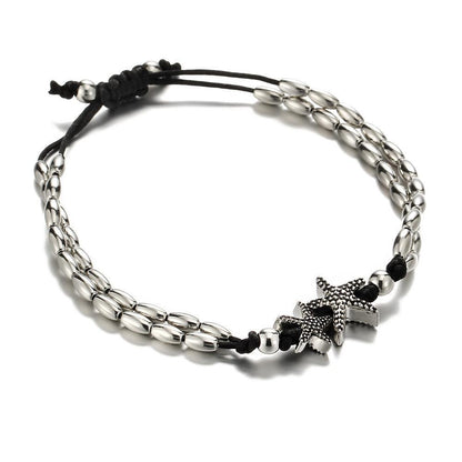 Summer Beach Starfish&Circle Footchain Accessories