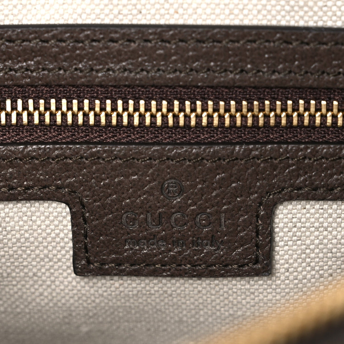 GG Supreme Monogram Textured Dollar Calfskin Web Studded Mini Ophidia Flap Shoulder Bag Beige Ebony New Acero