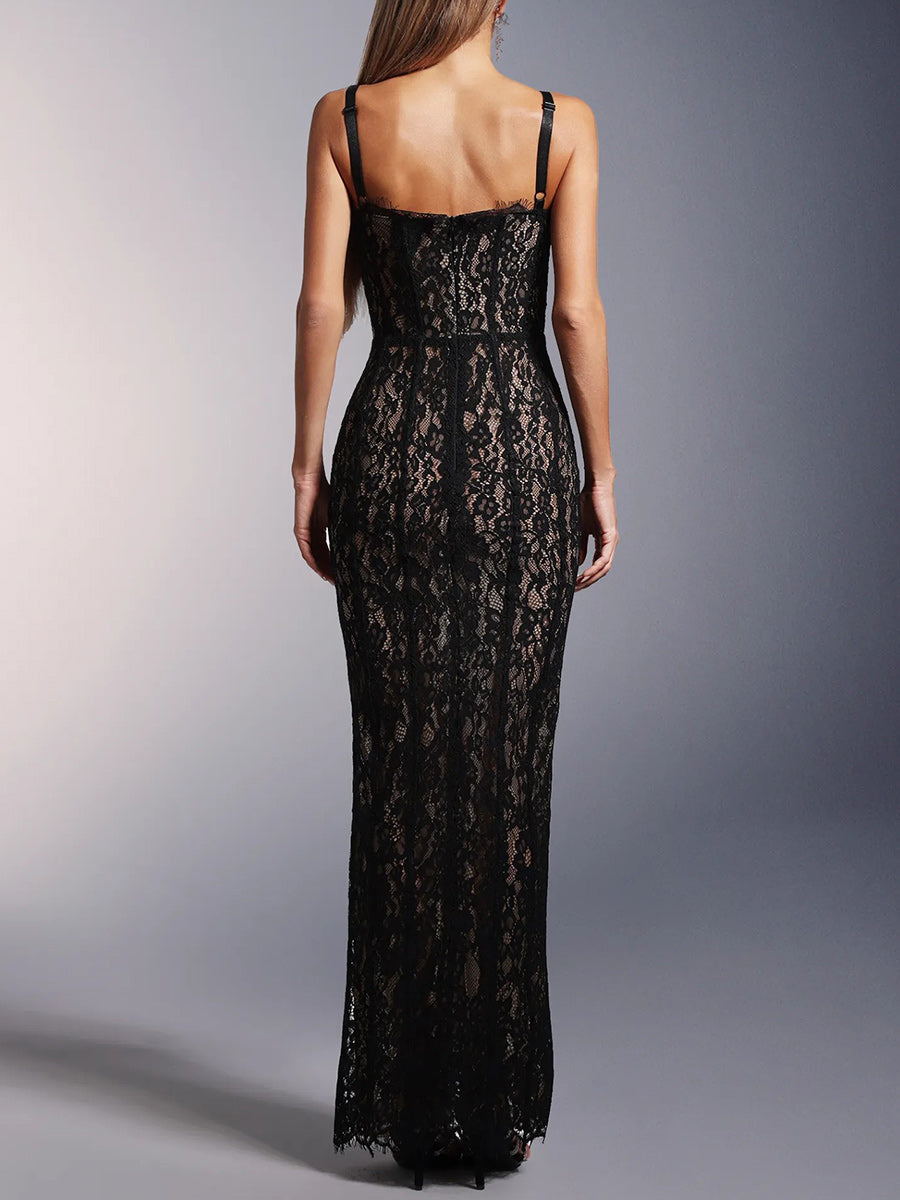 Elia Maxi Dress In Black