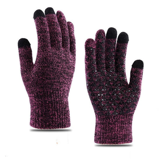 Men's Touchscreen Warm Knitted Gloves